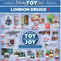 London Drugs - Holiday Toy Event Flyer