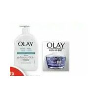 Olay Hand & Body Lotions, Regenerist Facial Cleansers or Regenerist Max Facial Moisturizers