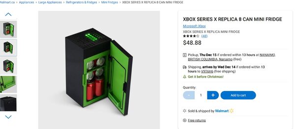 Xbox Series X Replica Mini Fridge Limited Edition Refrigerator In Hand  Ships Now
