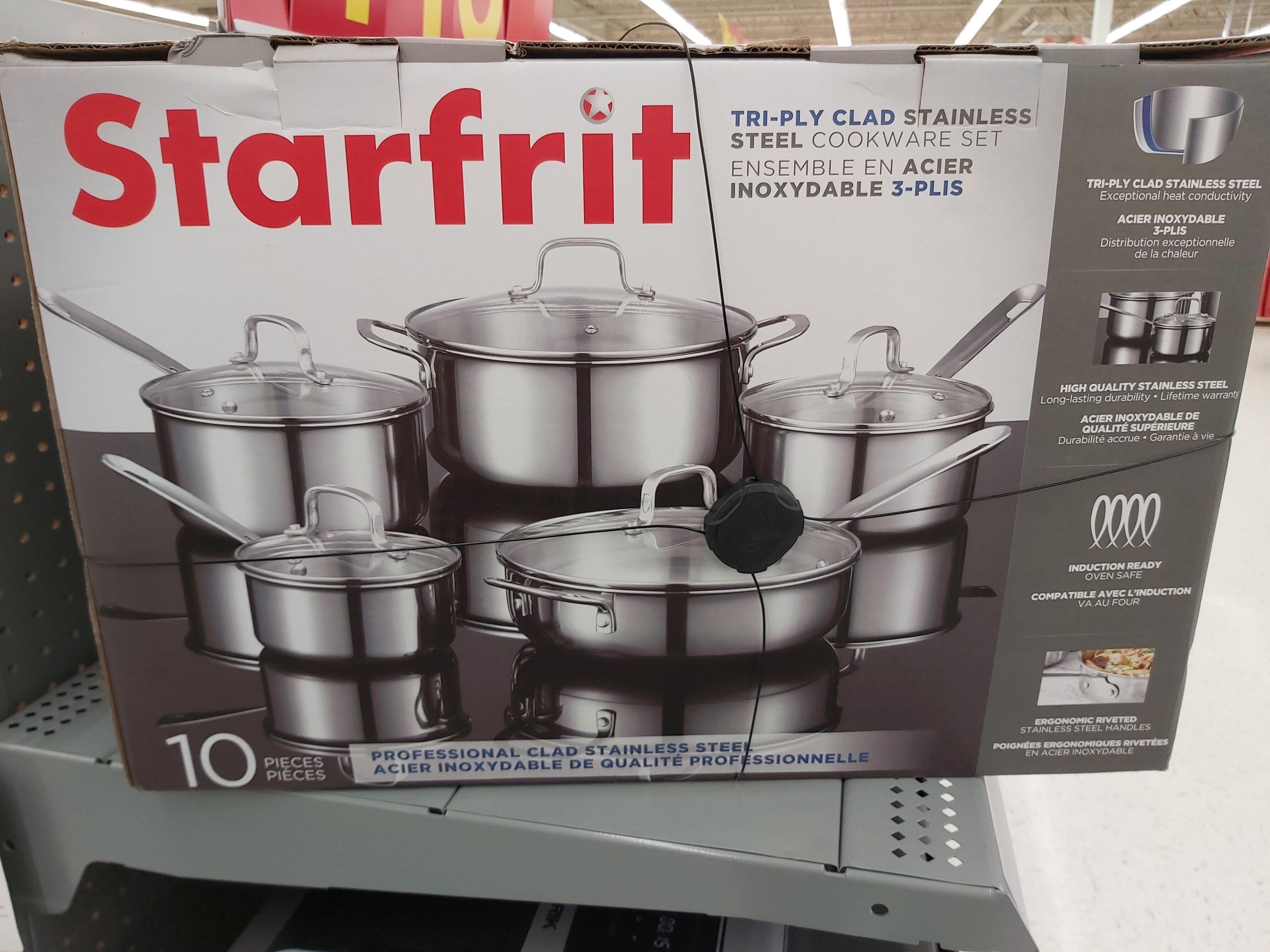 Reviews for Starfrit The Rock 3-Piece Cookware Set with Riveted