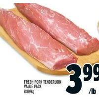 Fresh Pork Tenderloin