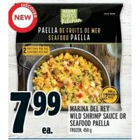 Marina Del Rey Wild Shrimp Sauce Or Seafood Paella