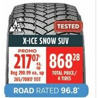 Michelin X-Ice Snow SUV Tyre
