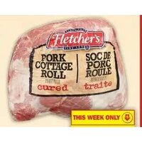 Fletcher's Cured Pork Cottage Roll