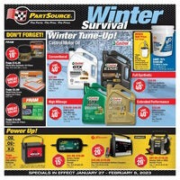 PartSource - Winter Survival Sale Event Flyer