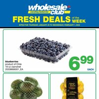 Wholesale Club - Fresh Deals of The Week (West) Flyer