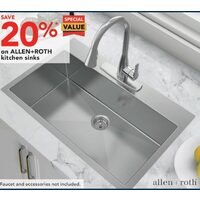 Allen+Roth Kitchen Sinks