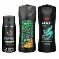 Axe Anti-Perspirant Or Deodorant Or Body Wash 