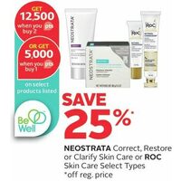 Neostrata Correct Restore Or Clarify Skin Care Or Roc Skin Care 