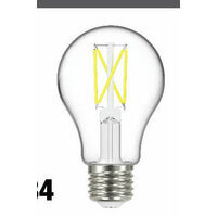 Ecosmart 60W Equivalent A19 Soft White Dimmable ES Clear Filament LED Light Bulb 