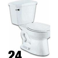 Glacier Bay Premier All-in-One 6lpf Round-Front Toilet