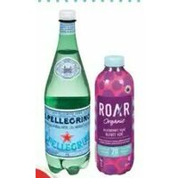 Dasani Water, Roar Beverages or San Pellegrino Sparkling Water