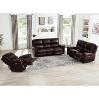 Harvey Leather Power Reclining Collection