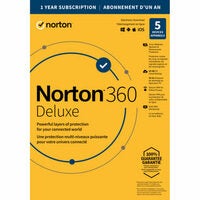 Norton 360 Deluxe, 5 Device 1 Year