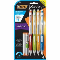 Bic Velocity Mechanical Pencils - Sideclick 0.7 mm