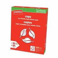 Staples Letter Size FSC Certified Copy Paper - 500 Sheets