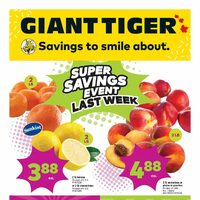 Giant Tiger - Weekly Savings - Super Savings Event (AB/SK/MB) Flyer
