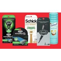 Schick Or Wilkinson Blade Refills, Manual Or Disposable Razors Or Edge Or Skintimate Shave Preps
