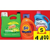Tide, Gain or Ivory Snow Laundry Detergent Downy Softener Downy Scent Boosters