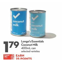 Longo's Essential Coconut Milk 