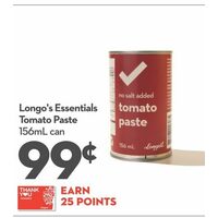 Longo's Essentials Tomato Paste