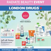 London Drugs - Radiate Beauty Event Flyer