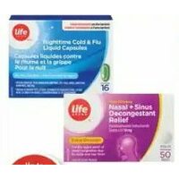 Life Brand Cough & Cold Products