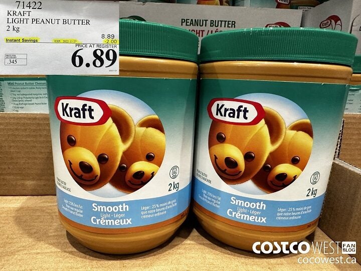 Kraft Smooth Peanut Butter, 10 kg