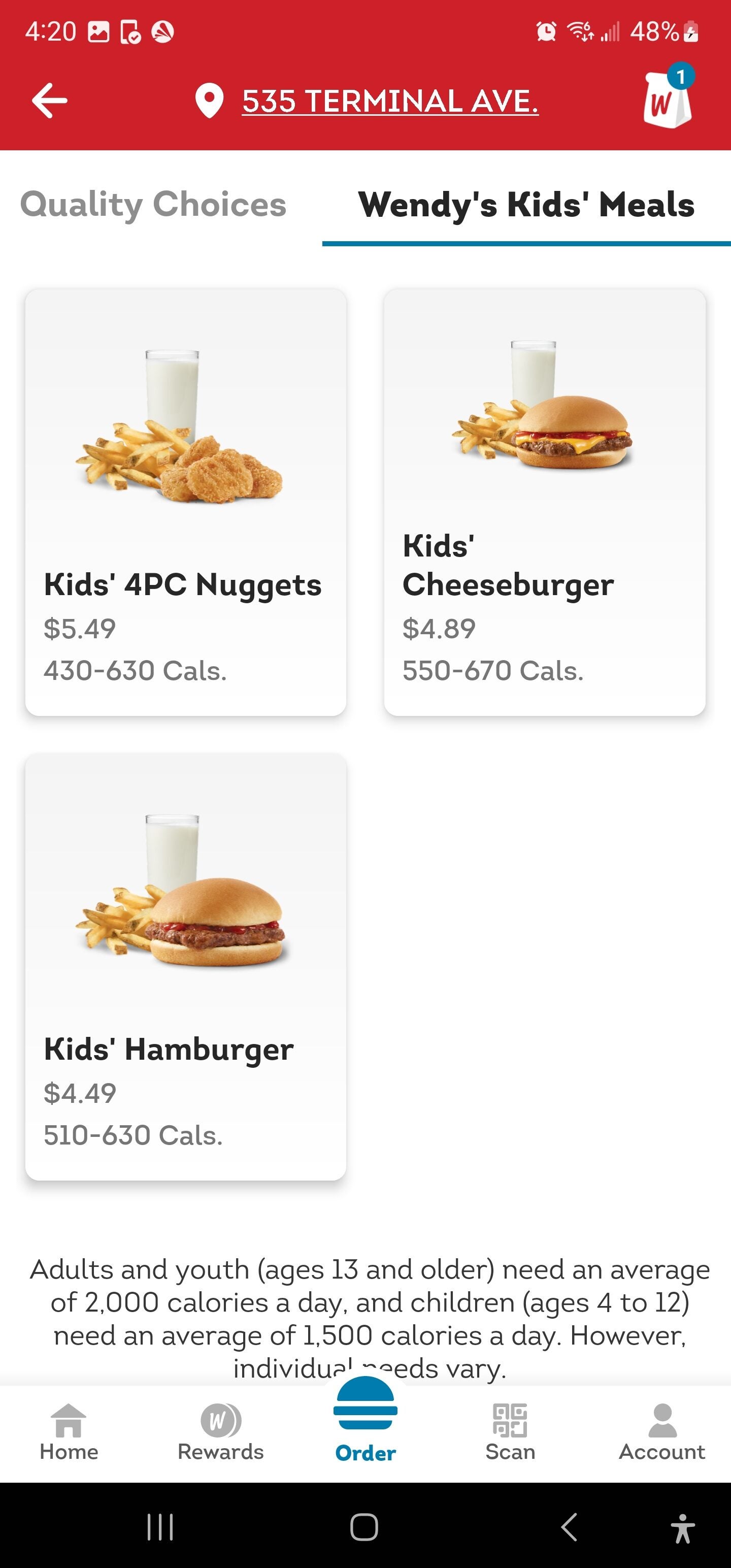 [Wendy's] Free Kids Meal w/ combo purchase (must order through app