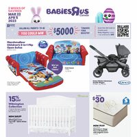 Babies R Us - 2 Weeks of Savings Flyer