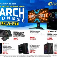 Canada Computers - Weekly Deals - March Madness Blowout Flyer