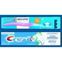 Crest Complete Toothpaste or Oral-B Toothbrush