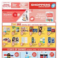 Shoppers Drug Mart - Weekly Savings (NS/PE) Flyer