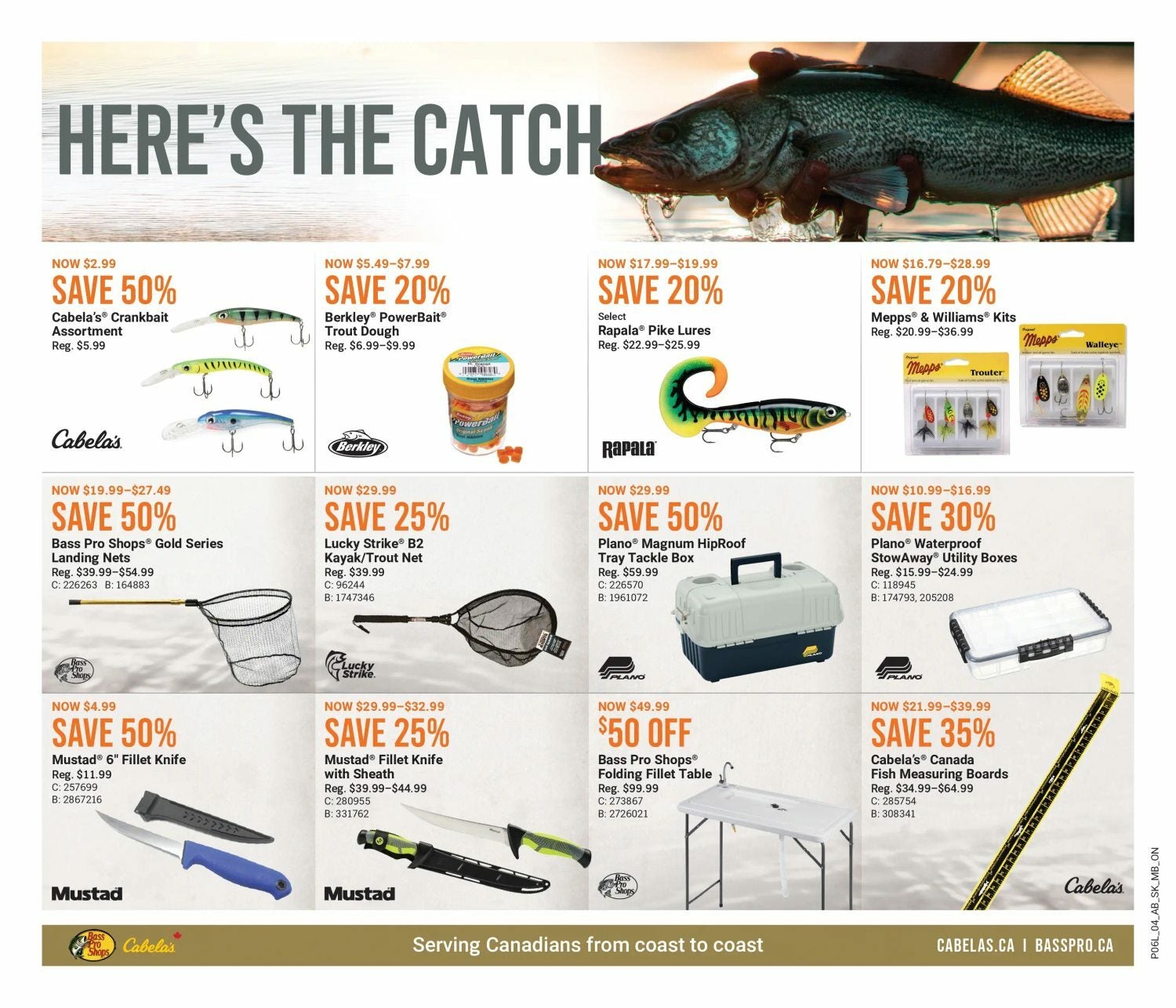Bass Pro Shops Weekly Flyer - Spring Fishing Classic (AB) - Apr 13 – May 3  