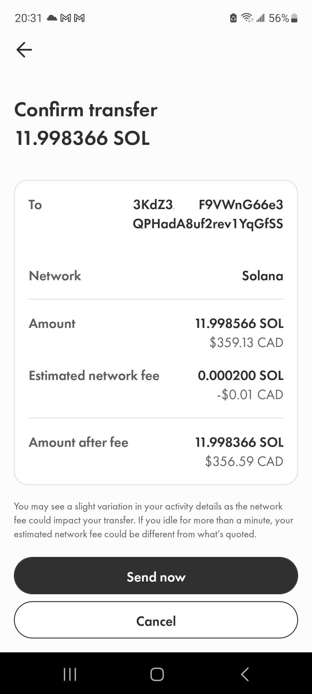 Wealthsimple blocked my crypto transfer out without warning. Customer  service is not helpful - RedFlagDeals.com Forums