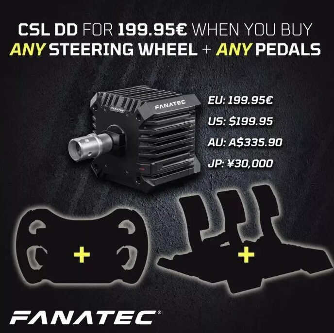 FANATEC CSL DD (5 NM) - Steering Wheel