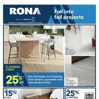 Rona - Rona+ Weekly Deals - Fall Into Fall Projects (ON) Flyer