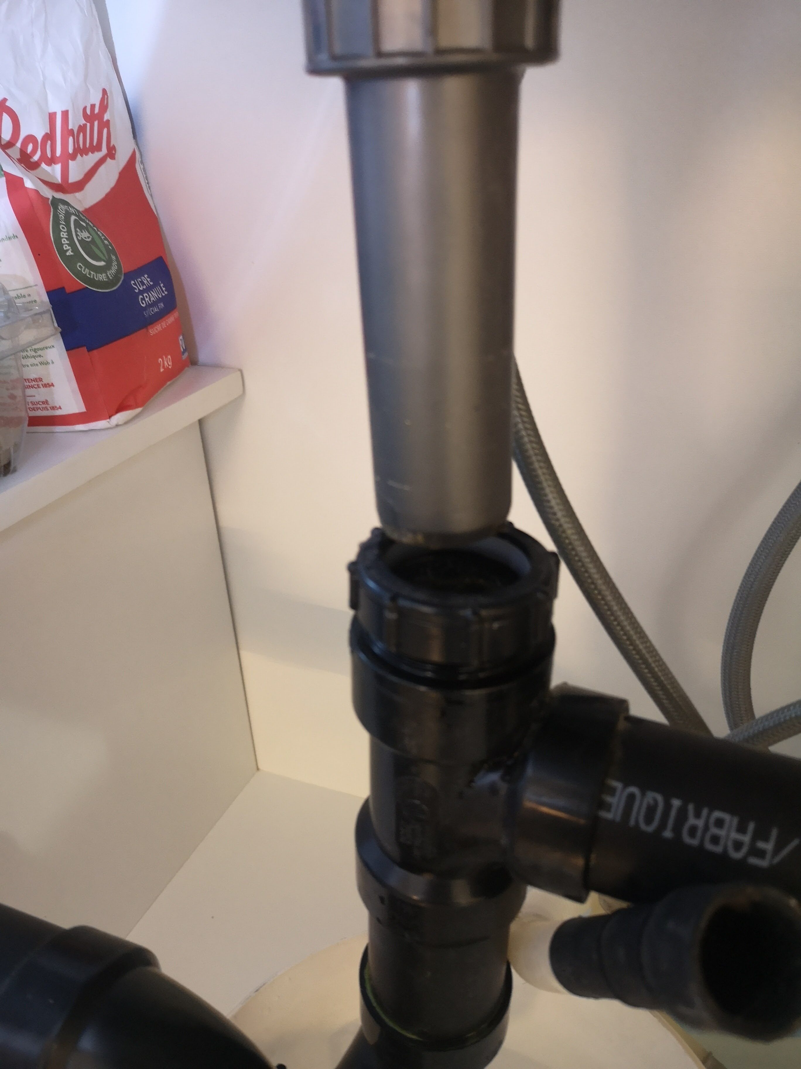 What is needed to connect sink and pvc drain pipe Forums