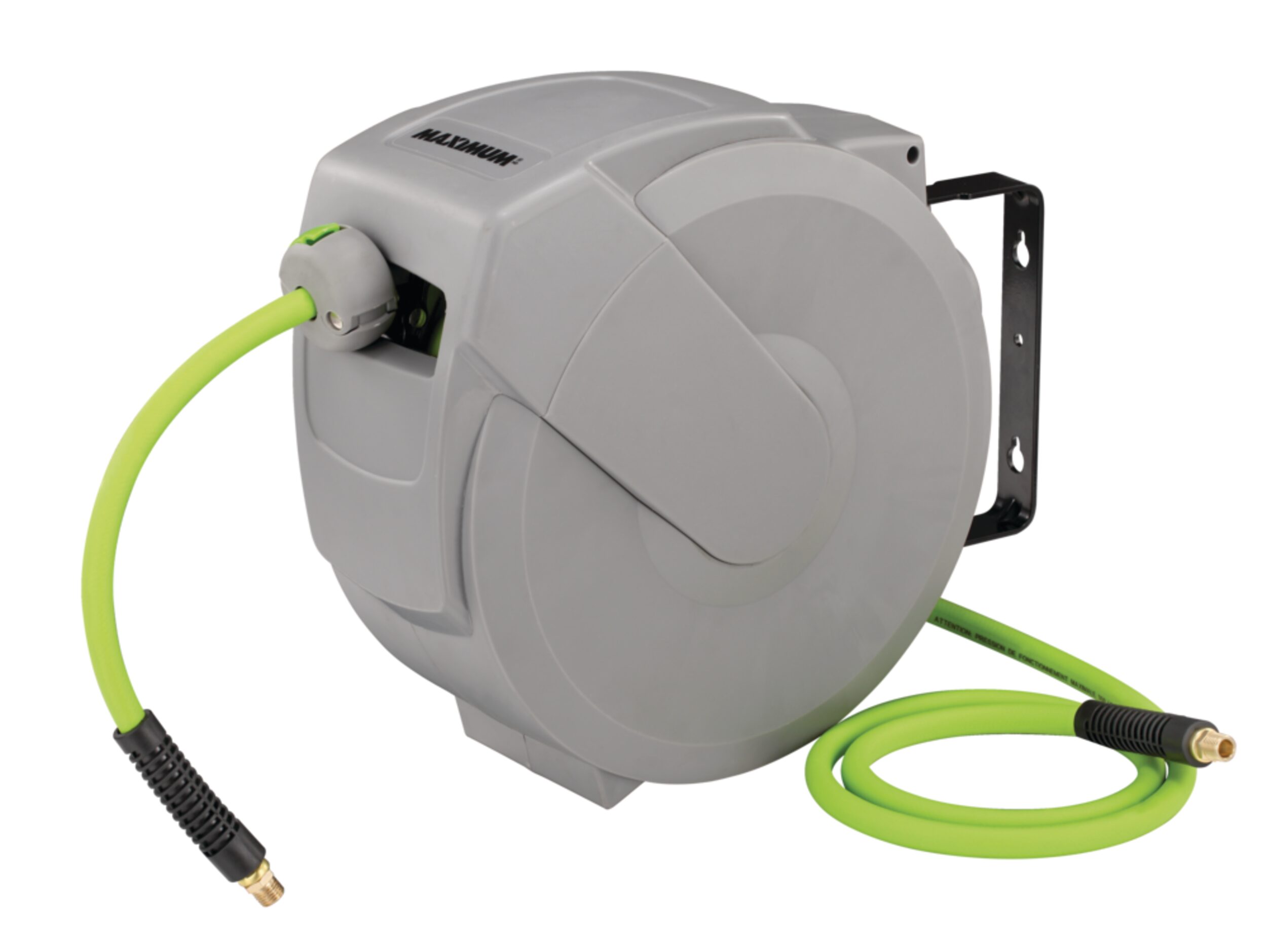 Canadian Tire] MAXIMUM Air Hose Reel with Hybrid Hose, 50-ft