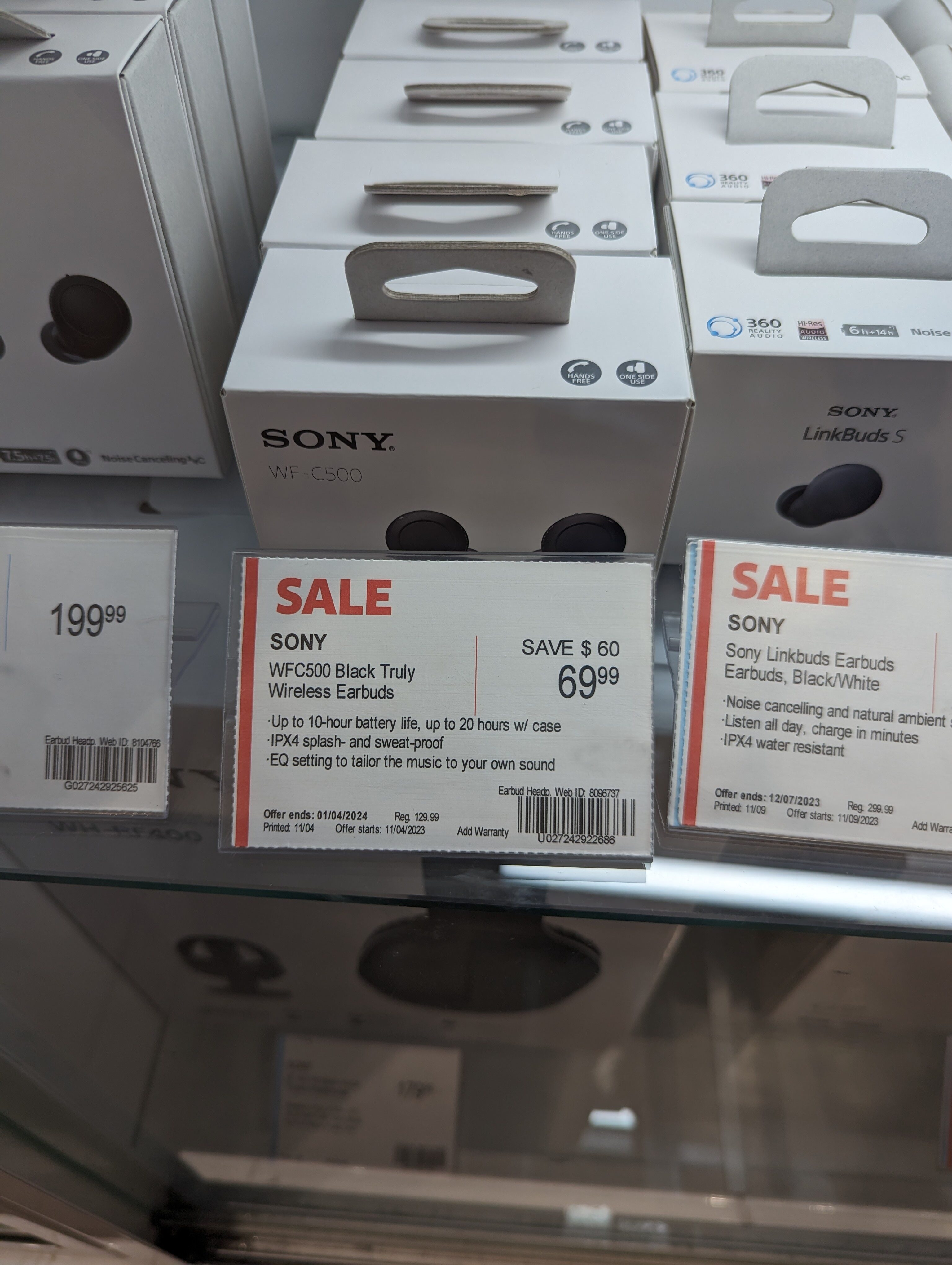 The Source] [$69.99]Sony WFC500 Black Truly Wireless. RICHMOND HILL  HILLCREST MALL LOCATION - RedFlagDeals.com Forums