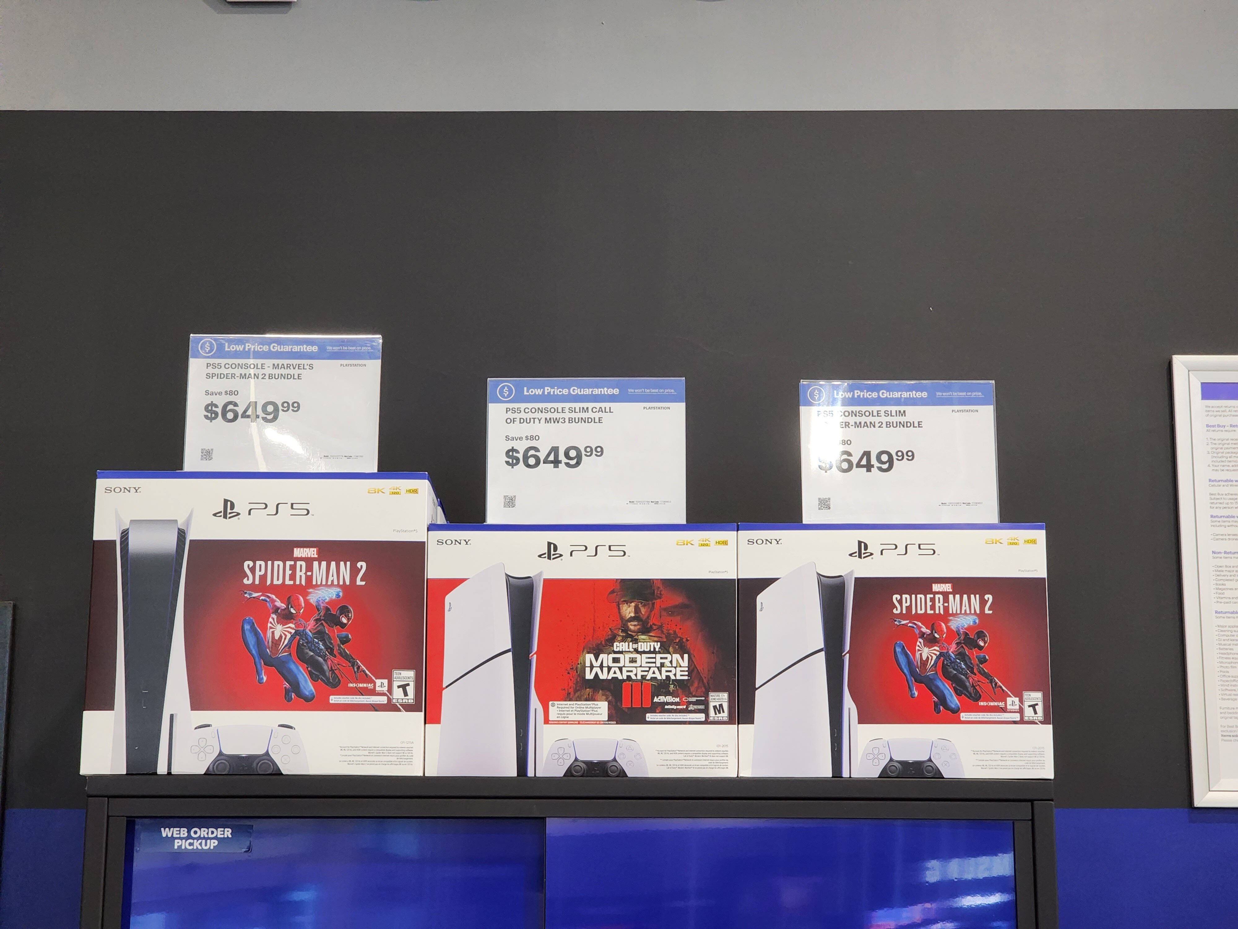 Real Canadian Superstore] PS5 Slim Console with Spider-Man 2 or Call of  Duty: Modern Warfare III $649.99 + earn 150,000 PCO points -  RedFlagDeals.com Forums