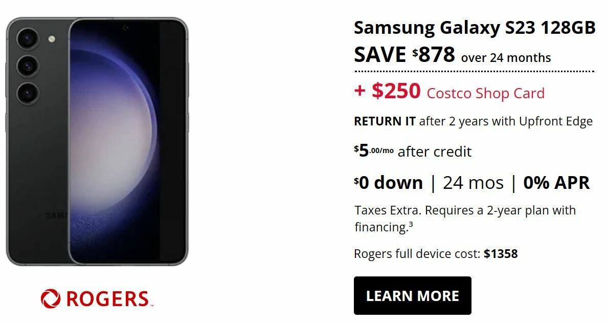 [Costco] [Boxing Day] [Costco] Cell Phone Deals Limited Time Only