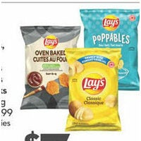 Lay's XXL Potato Chips, Oven Baked Potato Chips or Poppables Potato Snacks