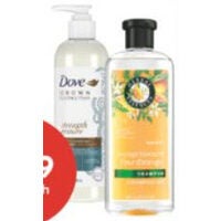 Herbal Essences Classics or Dove Hair Care Products