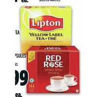 Red Rose Tea, Lipton Tea, Folgers Coffee Capsules