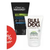 L'oreal Men Expert, Bulldog Men or Nivea Men Skin Care Products