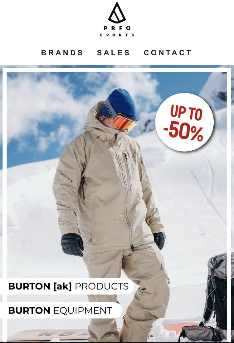 Prfo Burton ak Outerwear up to 50 off Burton Hardgoods