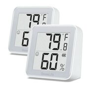 2-Pack Govee Smart Thermo-Hygrometer 2s H5105 e-Ink Indoor Bluetooth Temperature Humidity Monitor Free Shipping $24.99