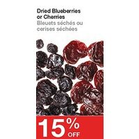Dried Blueberries or Cherries