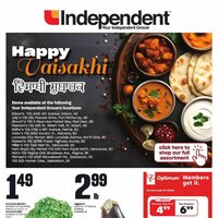 Your Independent Grocer - Vaisakhi Specials (BC, AB & SK) Flyer